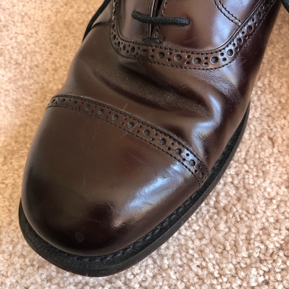💜 Bostonian Brown Leather Dress Shoes sz 11.5 - Picture 5 of 8